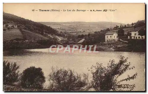 Ansichtskarte AK Tarare Le Lac Du Barrage