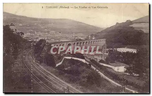 Cartes postales Tarare Le Viaduc Et Vue Generale