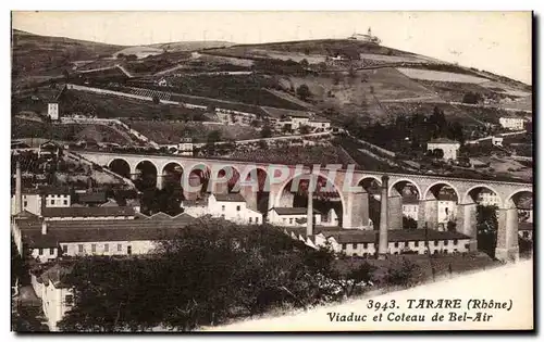 Cartes postales Tarare Viaduc Et Coteau De Bel Air