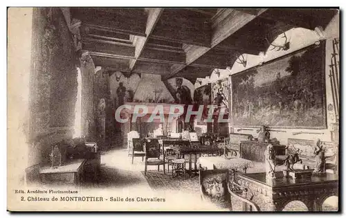 Cartes postales Chateau De Montrottier Salle Des Chevallers