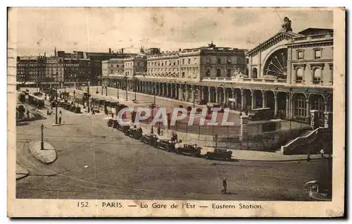 Cartes postales Paris La Gare De l&#39Est