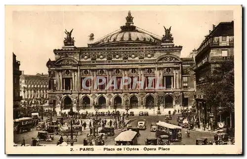 Cartes postales Paris Place De l&#39Opera