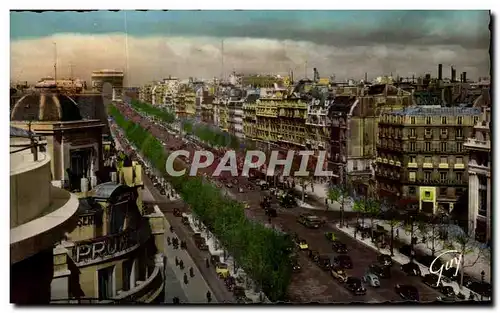 Cartes postales Paris Et Ses Merveilles Avenue Des Champs Elysees