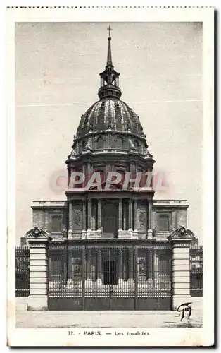 Cartes postales Paris Les Invalides