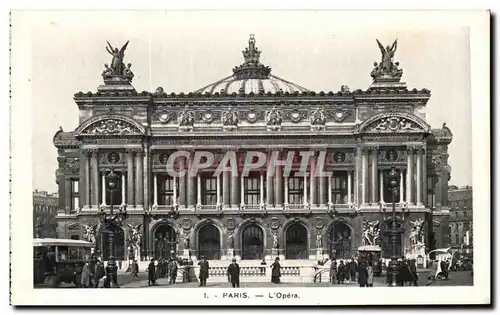 Cartes postales Paris L&#39Opera