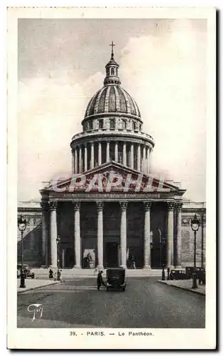 Cartes postales Paris Le Pantheon