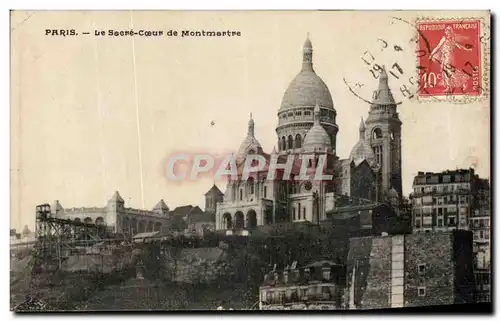 Cartes postales Paris Le Sacre Coeur De Montmartre