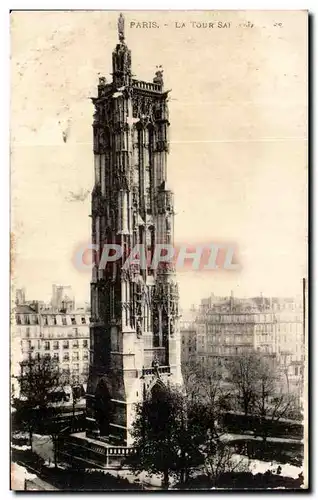 Cartes postales Paris La Tour Saint Jacques