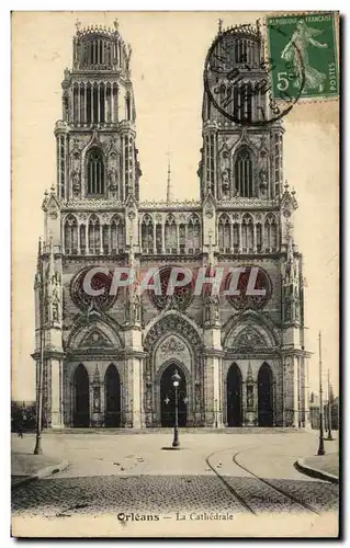 Cartes postales Orleans La Cathedrale