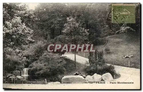 Cartes postales Paris Parc Montsouris