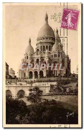 Cartes postales Paris En Flanant Sacre Coeur Montmartre