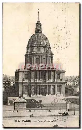 Cartes postales Paris Le Dome Des Invalides