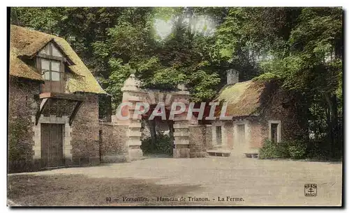 Cartes postales Versailles Harneau De Trianon La Ferme