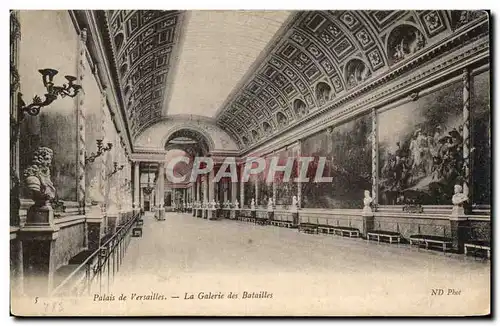 Cartes postales Palais De Versailles La Galerie Des Batailles