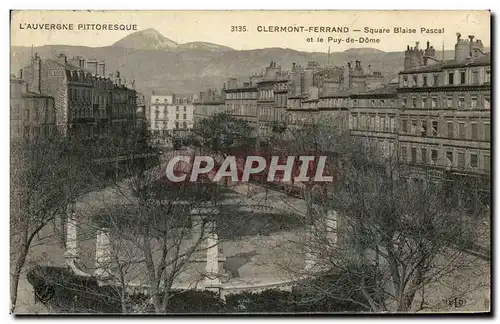 Cartes postales L&#39Auvergne Pittoresque Clermont Ferrand Square Blaise