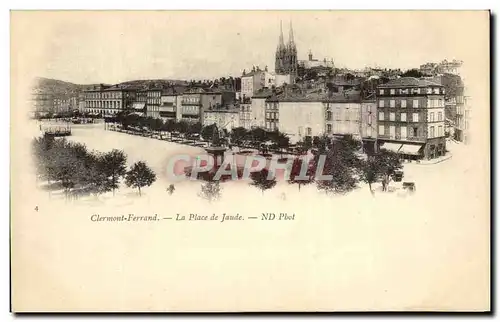 Cartes postales Clermont Ferrand La Place de Jaude