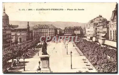 Cartes postales Clermont Ferrand Place de Jaude