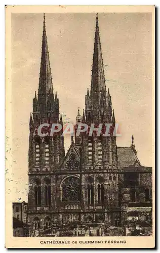 Cartes postales Cathedrale De Clermont Ferrand