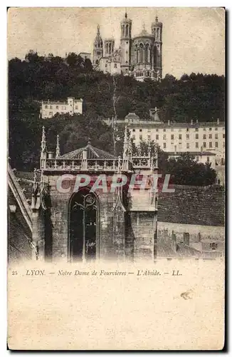 Ansichtskarte AK Lyon Notre Dame De Fourvieres L&#39Abside