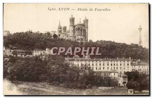 Cartes postales Lyon Abside De Fourviere