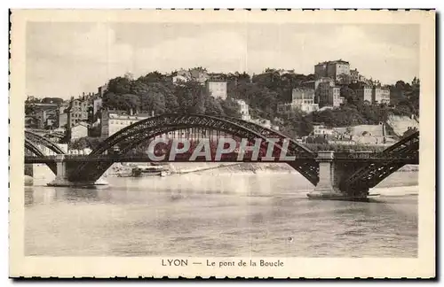 Cartes postales Lyon Le Pont De La Boucle