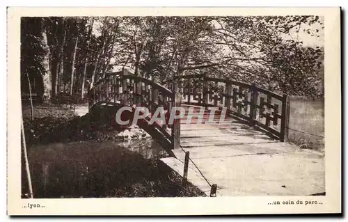 Cartes postales Lyon Un Coin Du Parc