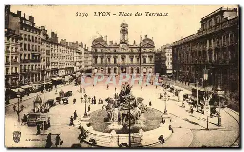 Cartes postales Lyon Place des Terreaux