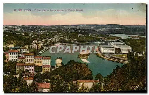 Cartes postales Lyon Place de la Foire vu de la Croix Rousse