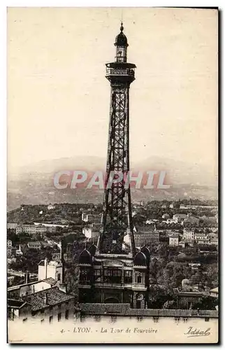 Cartes postales Lyon La Tour de Fourviere