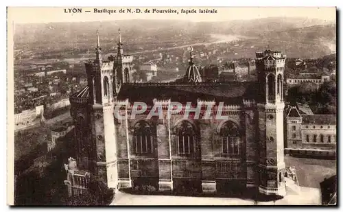 Ansichtskarte AK Lyon Basilique de de Fourviere facade Laterale