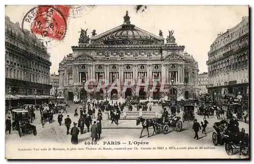 Cartes postales Paris L&#39Opera