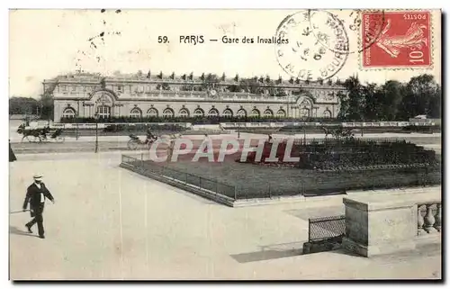 Cartes postales paris Gare Des Invalldes