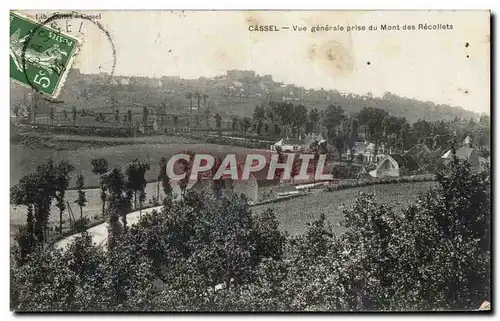 Cartes postales Cassel Vue Generale Prise Du Mont Des Recollets