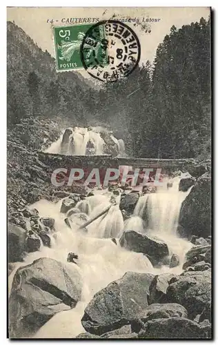 Cartes postales Cauterets Cascade Du Lutour