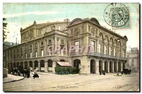 Cartes postales Reims Le Theatre