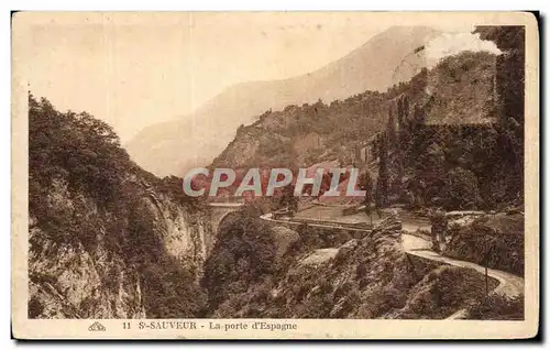 Cartes postales Saint Sauveur la porte d&#39Espagne