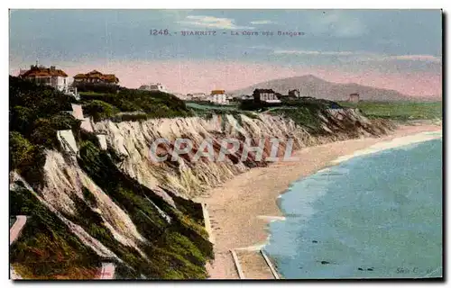 Cartes postales Biarritz La Cote Des Basques