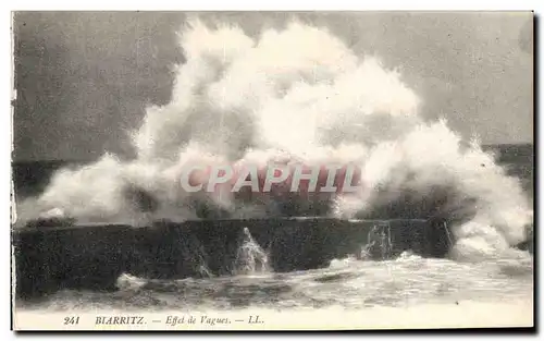 Cartes postales Biarritz Effet de Vagues