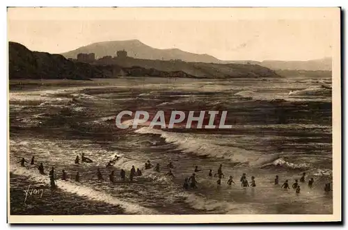 Cartes postales Biarritz L&#39Heure de bain sur la Cote des Basques