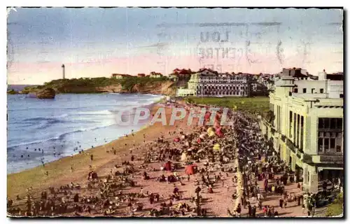 Cartes postales Biarritz La Grande Plage