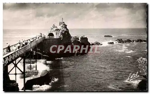 Cartes postales Biarritz Le Rocher De La Vierge