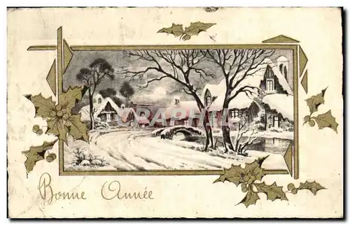 Cartes postales Fantaisie Bonne annee