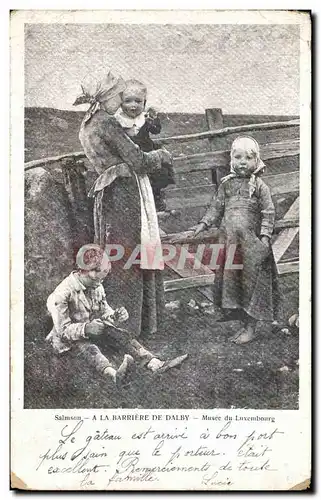 Cartes postales Fantaisie Salmson A la barriere de Balby Musee du Luxembourg