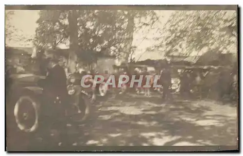 CARTE PHOTO Rally automobile