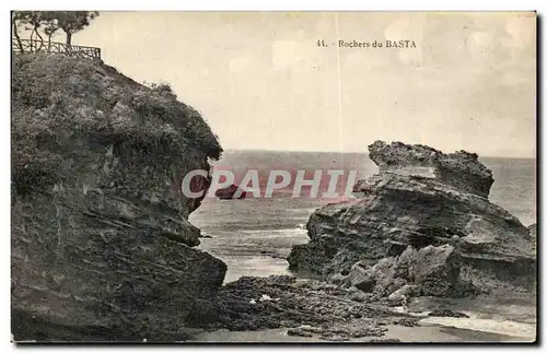 Cartes postales Rochers du Basta