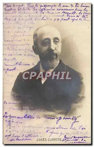 Cartes postales Jules Claretie