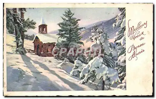 Cartes postales Fantaisie Bonne annee