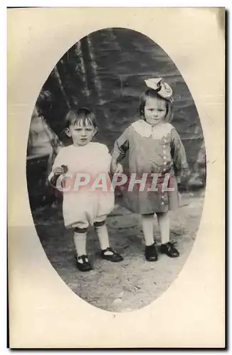 CARTE PHOTO Enfants