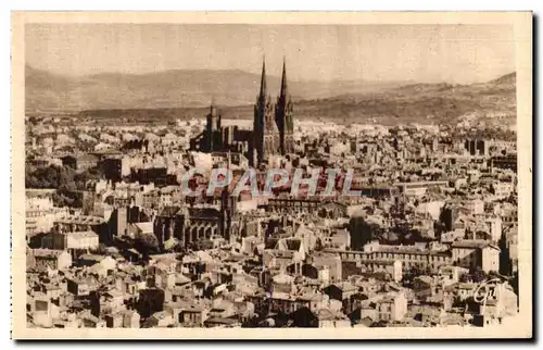 Cartes postales Clermont Ferrand Vue Generale