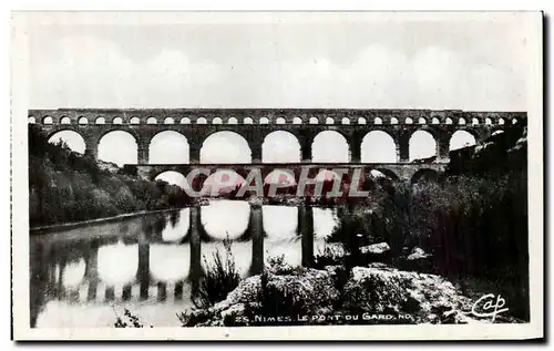 Cartes postales Nimes Le Pont du Gard